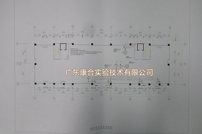 樓頂通風(fēng)設(shè)備布置圖