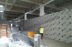 廣州黃埔區(qū)化妝品凈化車間工程緊張施工中