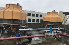 給大家分享幾張圓形冷卻塔現(xiàn)場安裝圖